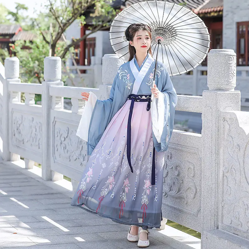Solredo Women Chinese Traditional Hanfu Costumes Purple Embroidery Ancient Han Tang Wei Jin Dynasty Princess Folk Dance Dresse
Solredo Women Chinese Traditional Hanfu Costumes Purple Embroidery Ancient Han Tang Wei Jin Dynasty Princess Folk Dance Dresse