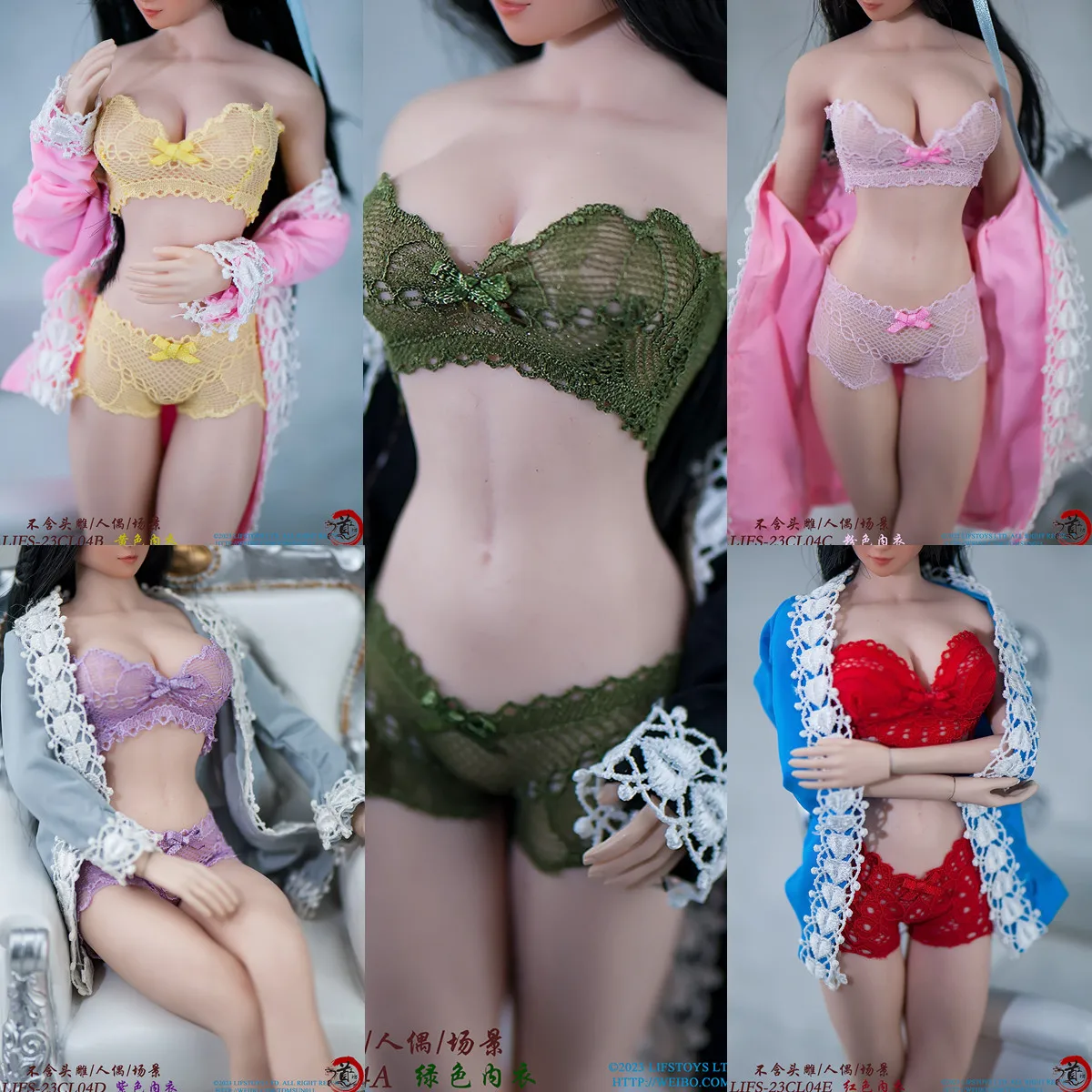 LIFS23CL04 1/6 Scale Female Lace Bra Underpants Underwear Clothes Model Fit 12'' Large Middle Bust Action Figure Body Dolls
LIFS23CL04 1/6 Scale Female Lace Bra Underpants Underwear Clothes Model Fit 12'' Large Middle Bust Action Figure Body Dolls