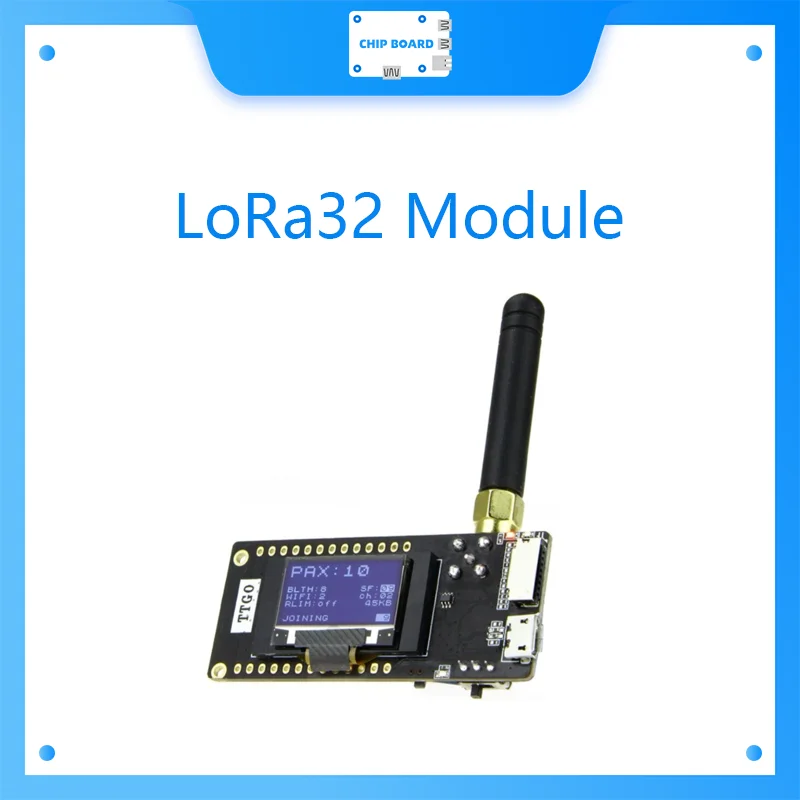 LILYGO®TTGO LoRa32 V2.1 _ 1 6 версия 433/868/915 МГц ESP32 LoRa OLED 0.96 стандарта Bluetooth WIFI беспроводной
