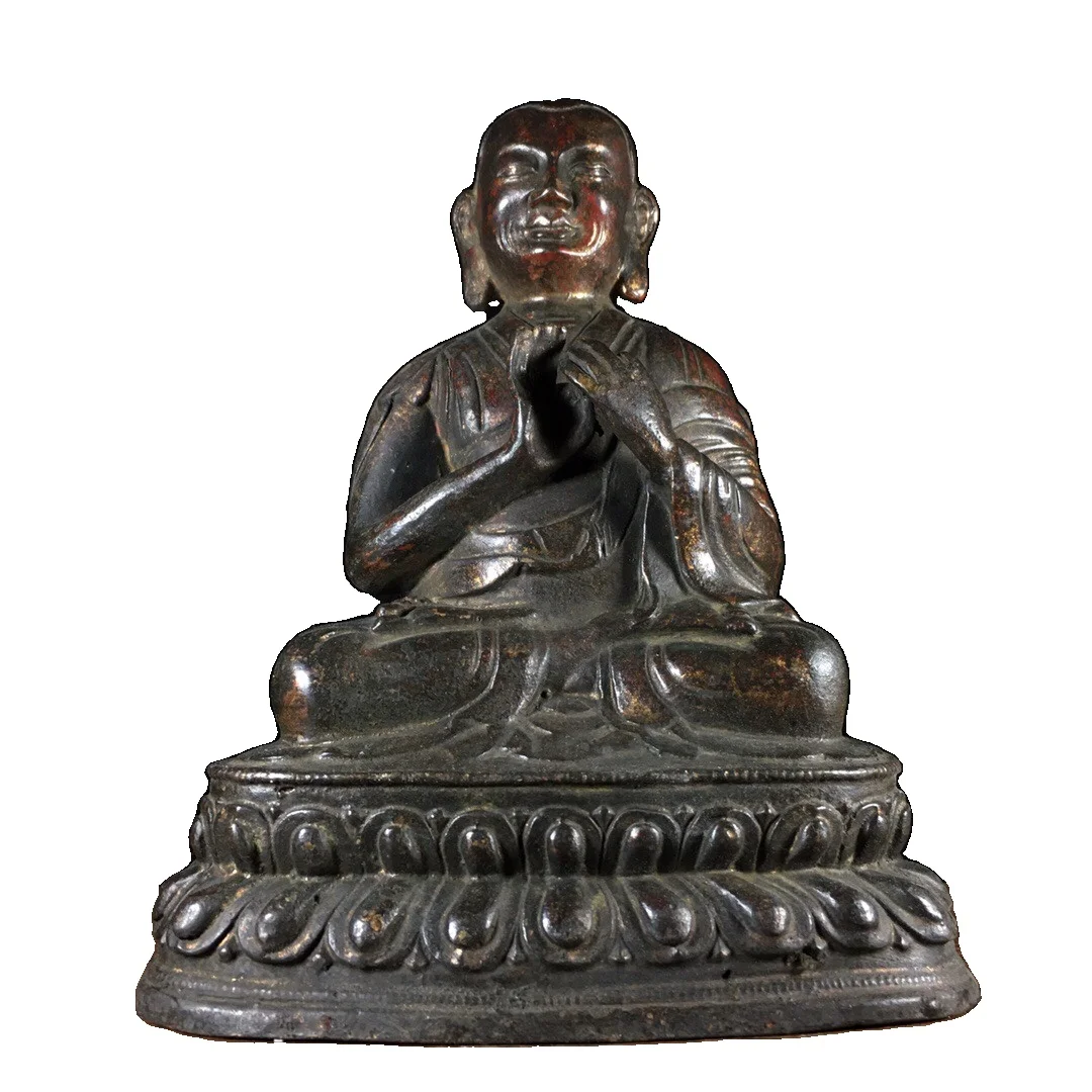 LAOJUNLU Pure Bronze Gilt Statue Ornament 18Cm High Chinese Traditional Style Antiques Fine Art Gifts Crafts
LAOJUNLU Pure Bronze Gilt Statue Ornament 18Cm High Chinese Traditional Style Antiques Fine Art Gifts Crafts