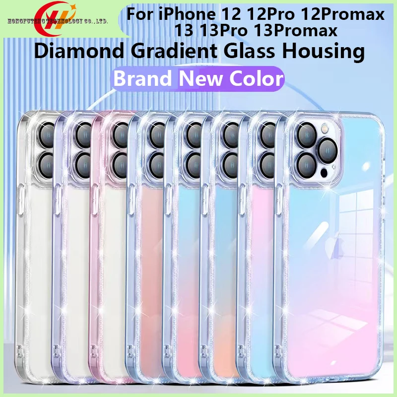Gradient Glass Phone Case For iPhone 13 Pro MAX 12 Pro IP 12 13 Colorful Case Tempered Glass Cover
Gradient Glass Phone Case For iPhone 13 Pro MAX 12 Pro IP 12 13 Colorful Case Tempered Glass Cover