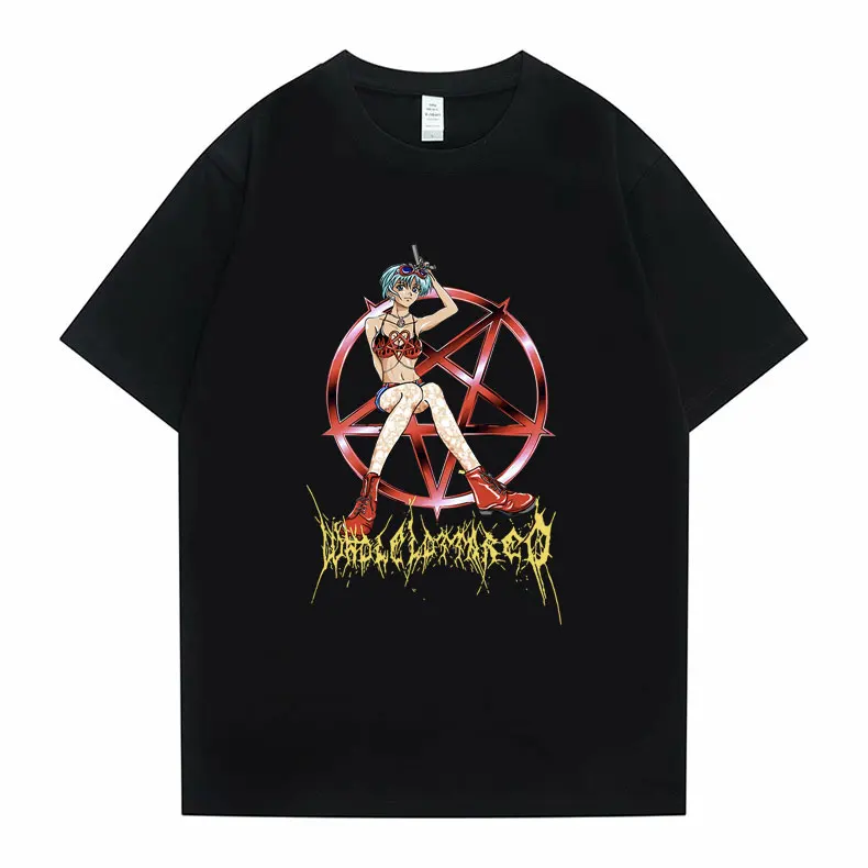 

Funny Summer Men T-shirt Playboi Carti WLR Whole Lotta Red Anime Short Sleeve T Shirt Fashion Harajuku Cotton Y2k Clothes Tops