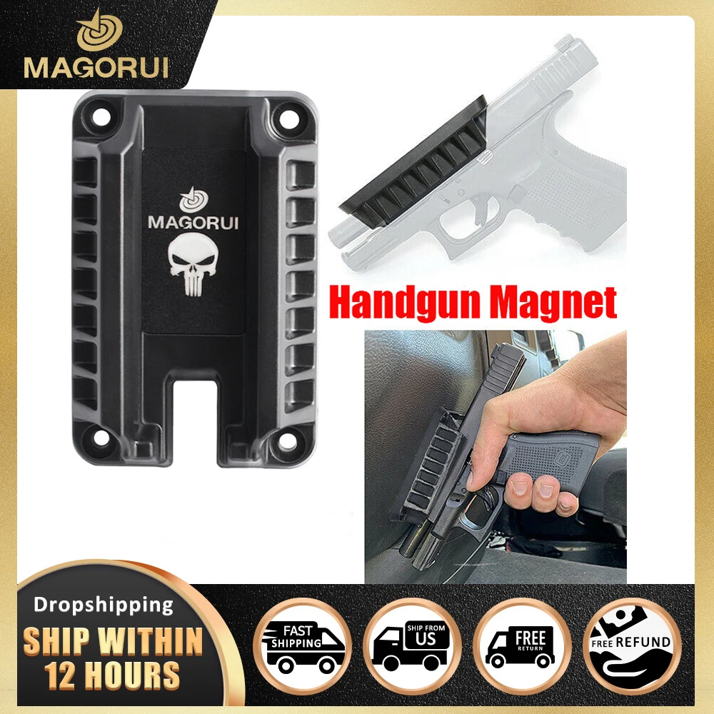 Magorui Gun Magnet Mount Magnetic Flat Top Handgun Mount Concealed Tactical Firearm Accessories For Glock Sig XD M&P Ruger
Magorui Gun Magnet Mount Magnetic Flat Top Handgun Mount Concealed Tactical Firearm Accessories For Glock Sig XD M&P Ruger