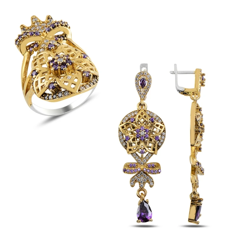 Серебряный оригинальный набор из фианита
Серебряный оригинальный набор из фианита