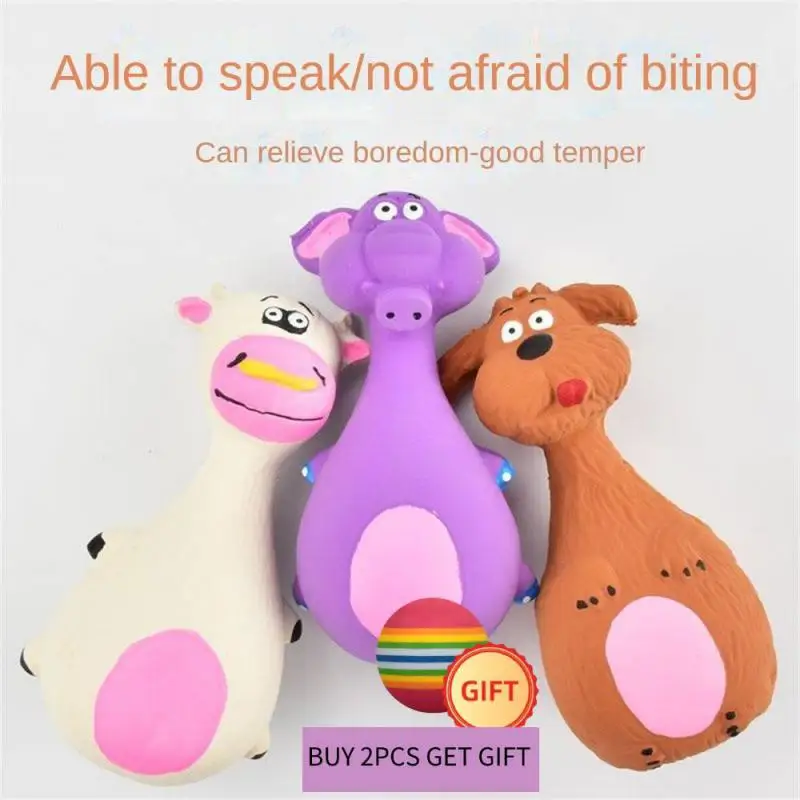 Elephant/Cow Animal Chew Latex Dog Toys Sound Squeaky Pet Rubber Vocal Toys For Small Large Dogs Bite Resistant Interactive Toy 
Elephant/Cow Animal Chew Latex Dog Toys Sound Squeaky Pet Rubber Vocal Toys For Small Large Dogs Bite Resistant Interactive Toy