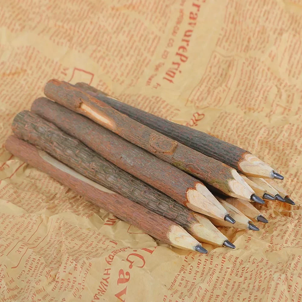 5 PCs/Pack Personality Branch And Twig Wooden Graphite Pencils Overvalue Art Work Crafts Pencil Stationary Writing Tool
5 PCs/Pack Personality Branch And Twig Wooden Graphite Pencils Overvalue Art Work Crafts Pencil Stationary Writing Tool