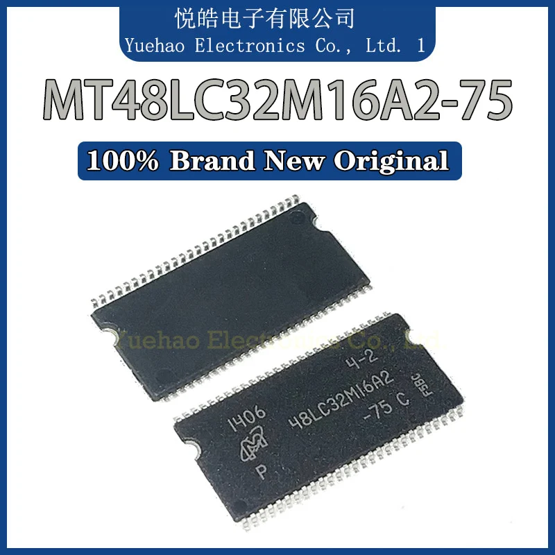 New Original MT48LC32M16A2-75 MT48LC32M16A2 MT48LC32M16 MT48LC32 IC MCU Flash TSOP-54
New Original MT48LC32M16A2-75 MT48LC32M16A2 MT48LC32M16 MT48LC32 IC MCU Flash TSOP-54