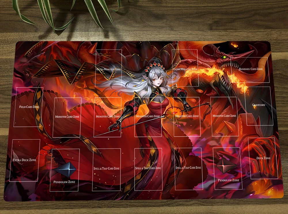 YuGiOh Red Cartesia, the Virtuous TCG CCG Playmat Trading Card Game Mat Table Desk Gaming Play Mat Rubber Mouse Pad 60x35cm
YuGiOh Red Cartesia, the Virtuous TCG CCG Playmat Trading Card Game Mat Table Desk Gaming Play Mat Rubber Mouse Pad 60x35cm