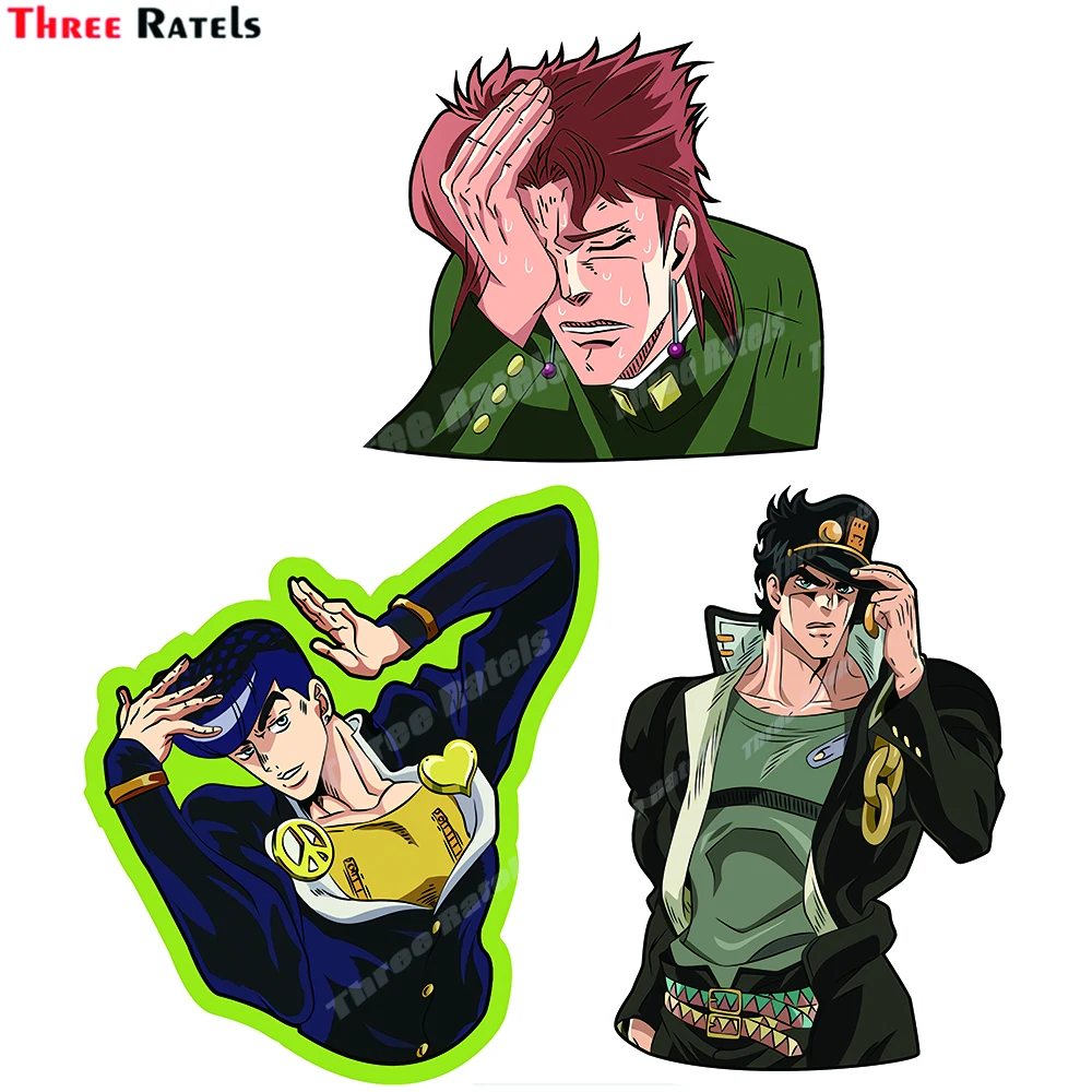 Three Ratels D30 JoJo's Bizarre Adventure Josuke Higashikata Sticker For Bmw E90 Car Accessories Anime Stickers Auto Decals
Three Ratels D30 JoJo's Bizarre Adventure Josuke Higashikata Sticker For Bmw E90 Car Accessories Anime Stickers Auto Decals