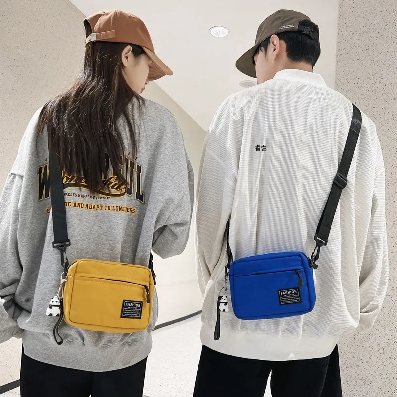 Women Men Canvas Shoulder Crossbody Bags Small Korean Fashion Square Female Messenger Bag for Phone 2023 Unisex Student Handbags
Women Men Canvas Shoulder Crossbody Bags Small Korean Fashion Square Female Messenger Bag for Phone 2023 Unisex Student Handbags