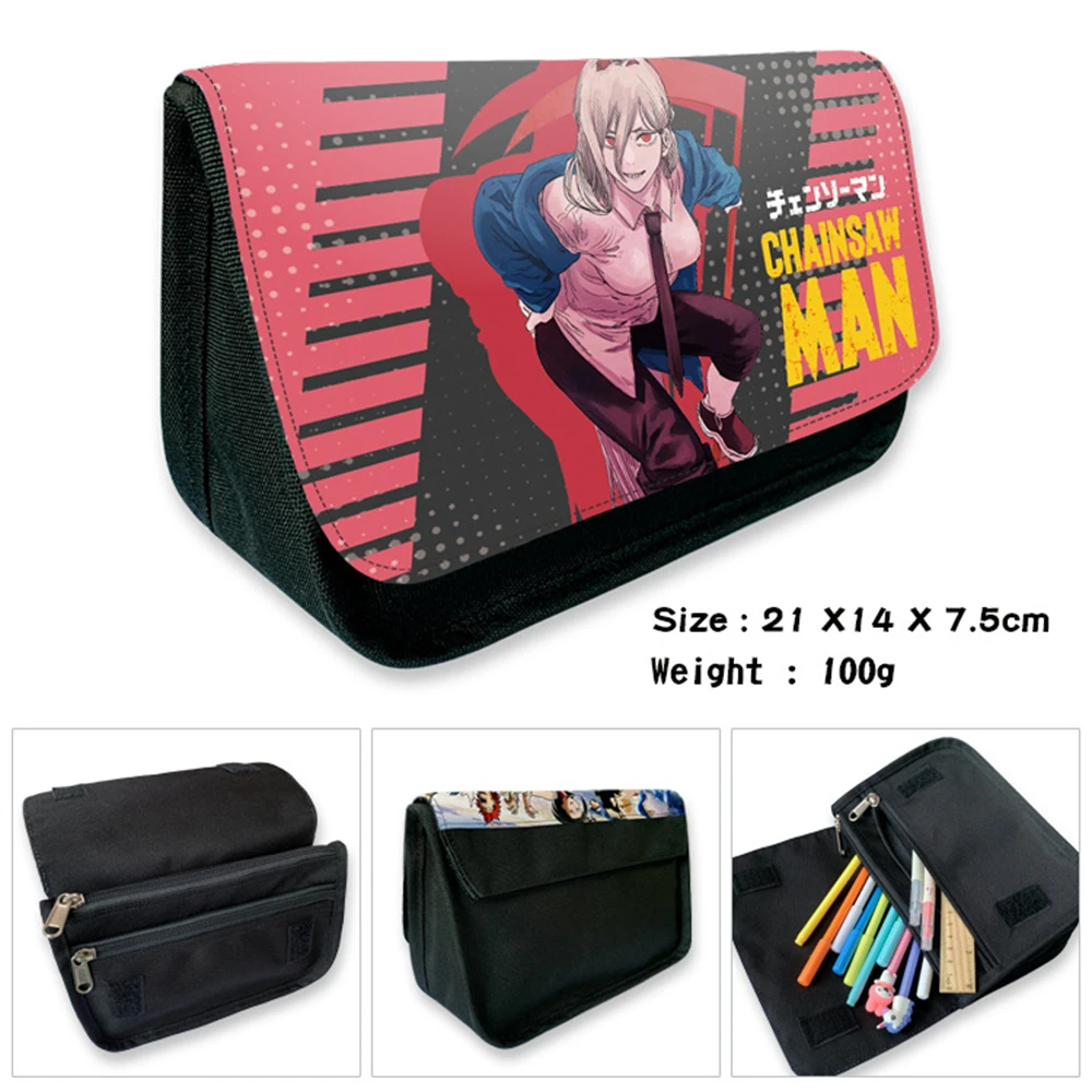 Anime Chainsaw Man Zip Pencil Case Student School Stationerybag Casual Girls Make Up Bag Cosmetic Bags Cartoon Print Penbag Gift
Anime Chainsaw Man Zip Pencil Case Student School Stationerybag Casual Girls Make Up Bag Cosmetic Bags Cartoon Print Penbag Gift
