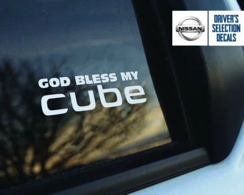 For Car Sticker Decal God Bless my Nissan cube window sticker decals graphic Set of 2
For Car Sticker Decal God Bless my Nissan cube window sticker decals graphic Set of 2