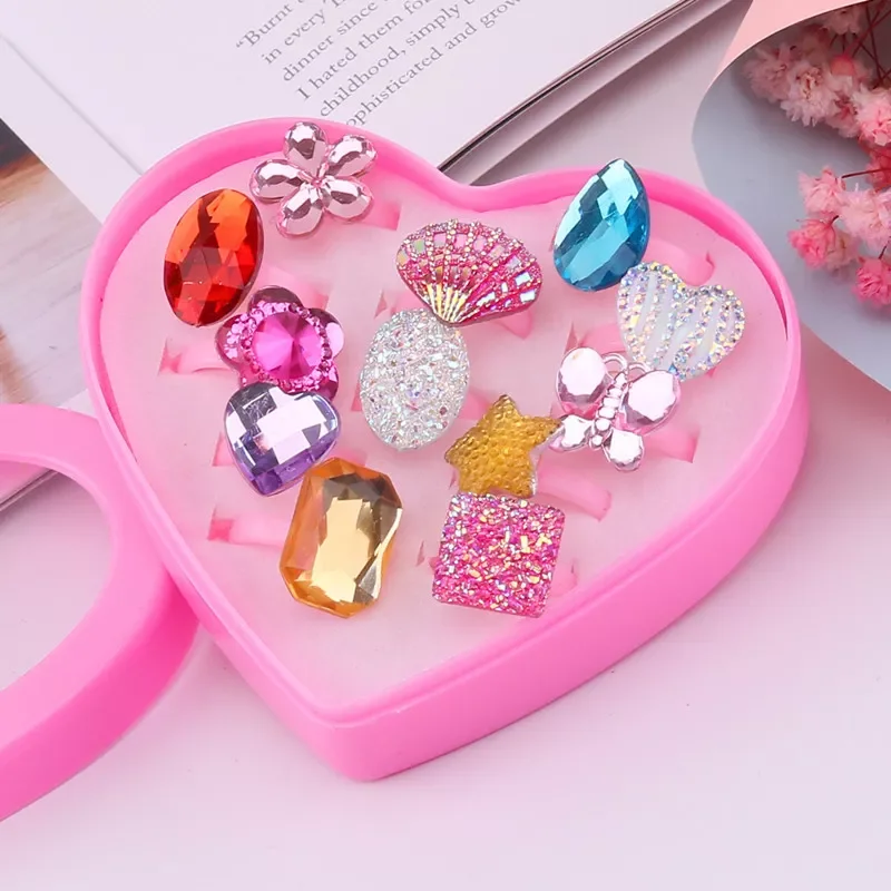 Baby Toys Gem Ring for Girls Kawaii Animal Flower Shape Kids Rings Children Jewelry Accessories Princess Ring Nice Gift
Baby Toys Gem Ring for Girls Kawaii Animal Flower Shape Kids Rings Children Jewelry Accessories Princess Ring Nice Gift