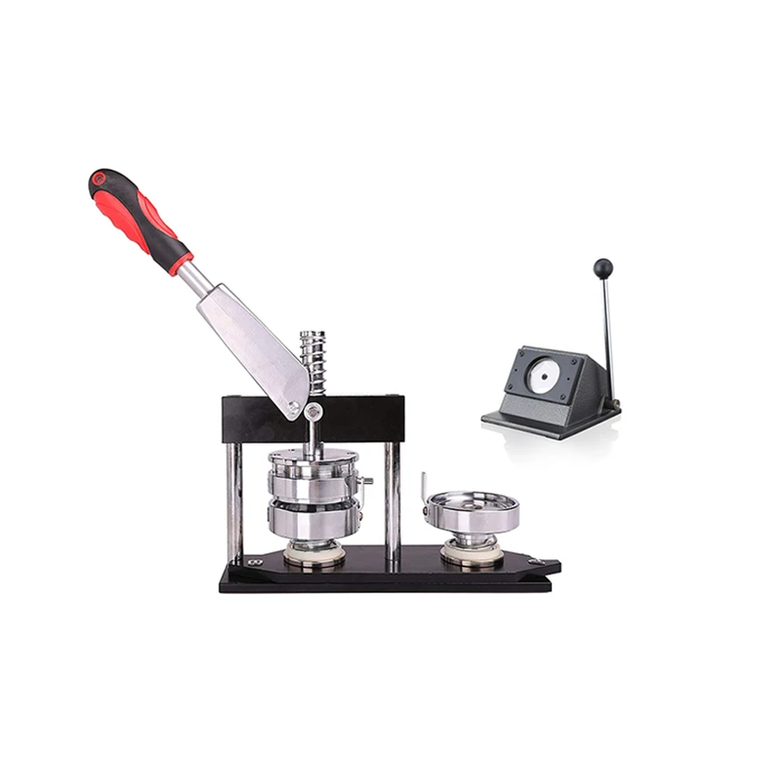 58MM Metal Button Maker High Efficiency Pin Badge Buttons Making Machine For Keychain Badge and Magnet Badges With Round Mould
58MM Metal Button Maker High Efficiency Pin Badge Buttons Making Machine For Keychain Badge and Magnet Badges With Round Mould