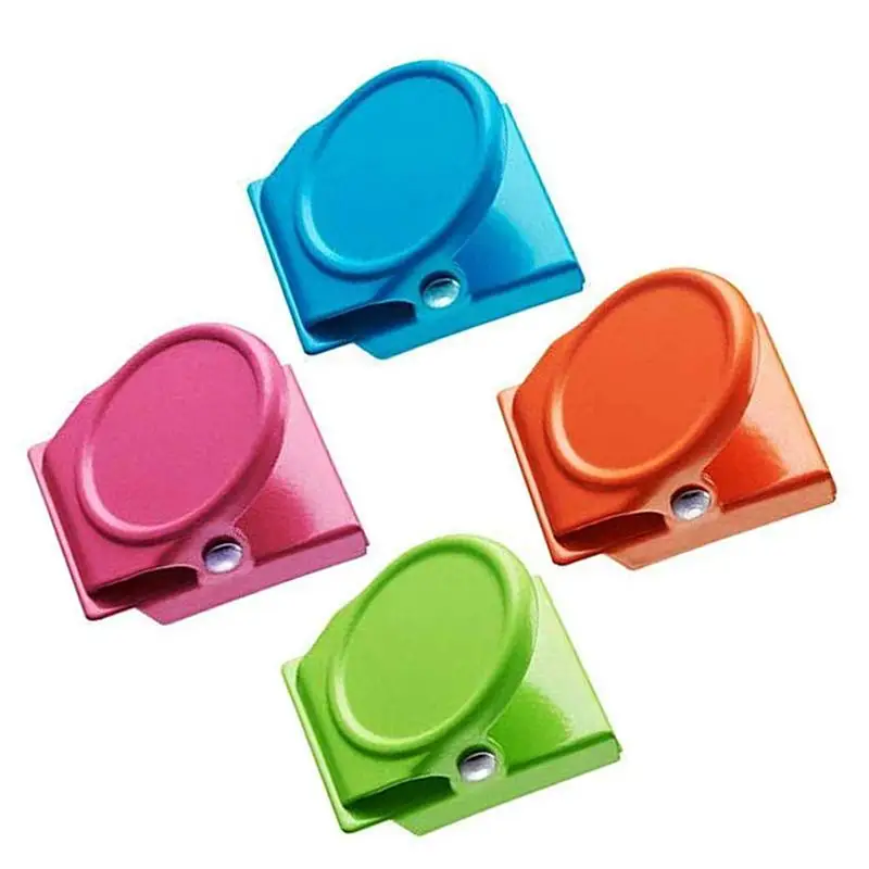 The New 2 PCSMagnet Clip Metal Clip Color Creative Magnetic Clip Note Photos Office Documents Colored Metal Memo Clips
The New 2 PCSMagnet Clip Metal Clip Color Creative Magnetic Clip Note Photos Office Documents Colored Metal Memo Clips