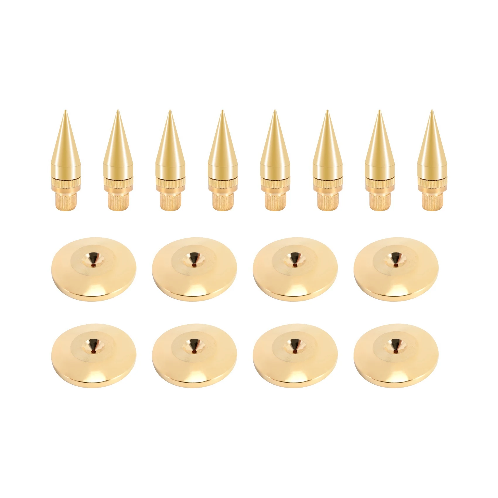 8 пар, медная изоляционная подставка для динамиков 6X36 мм + Базовая подставка, коврик для ножек, изоляционные прокладки для динамиков 
8 пар, медная изоляционная подставка для динамиков 6X36 мм + Базовая подставка, коврик для ножек, изоляционные прокладки для динамиков