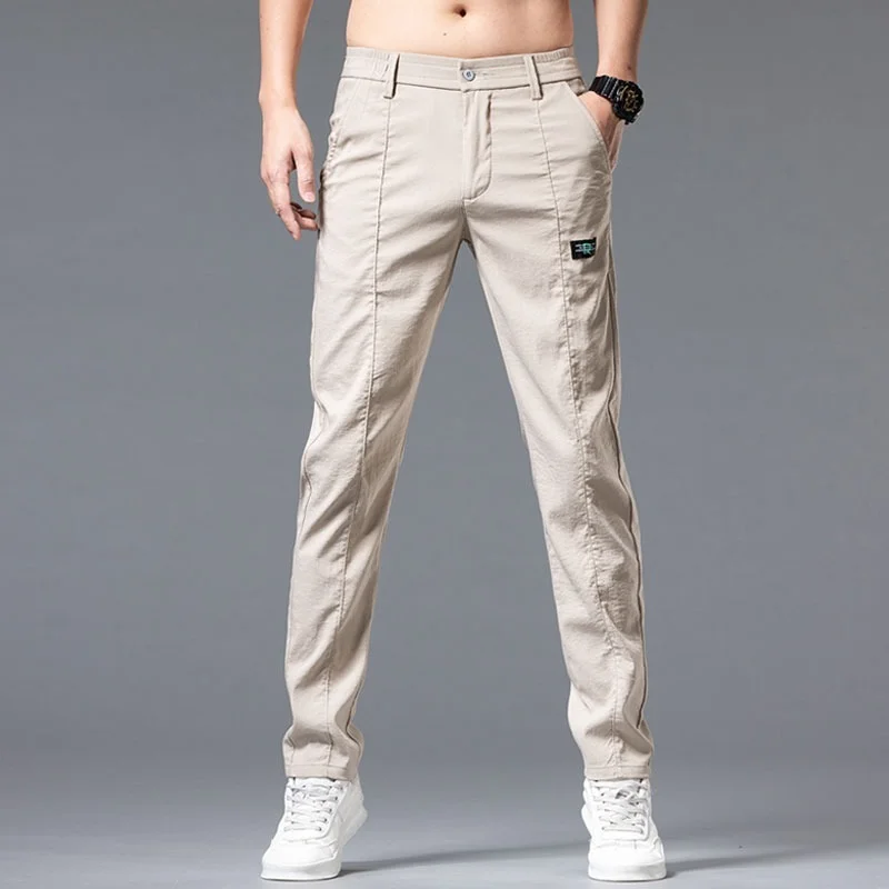 2022 Spring Summer New Mens Fashion Korean Casual Pants Men Elasticity Straight Slim Fit Trousers Casual Classic Solid Pants
2022 Spring Summer New Mens Fashion Korean Casual Pants Men Elasticity Straight Slim Fit Trousers Casual Classic Solid Pants