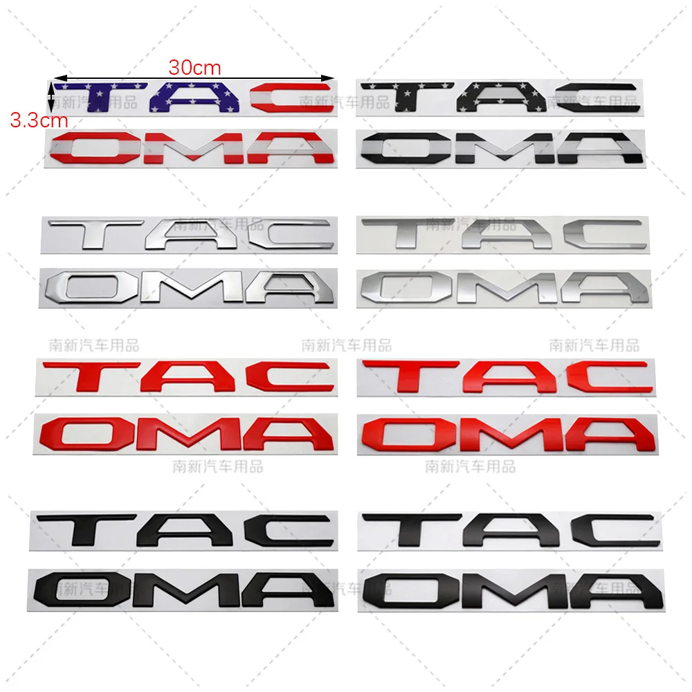 Suitable for Toyota Tantu logo TACOMA logo Tacoma pickup truck rear trunk labeling three-dimensional car logo
Suitable for Toyota Tantu logo TACOMA logo Tacoma pickup truck rear trunk labeling three-dimensional car logo