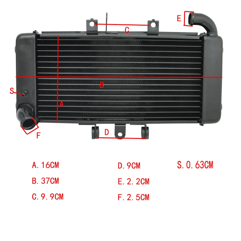 Motorcycle Replacement Parts Water Cooling Aluminum Cooler Radiator For Yamaha FZ400 FZ 400 400cc Fazer 1997-2011
Motorcycle Replacement Parts Water Cooling Aluminum Cooler Radiator For Yamaha FZ400 FZ 400 400cc Fazer 1997-2011
