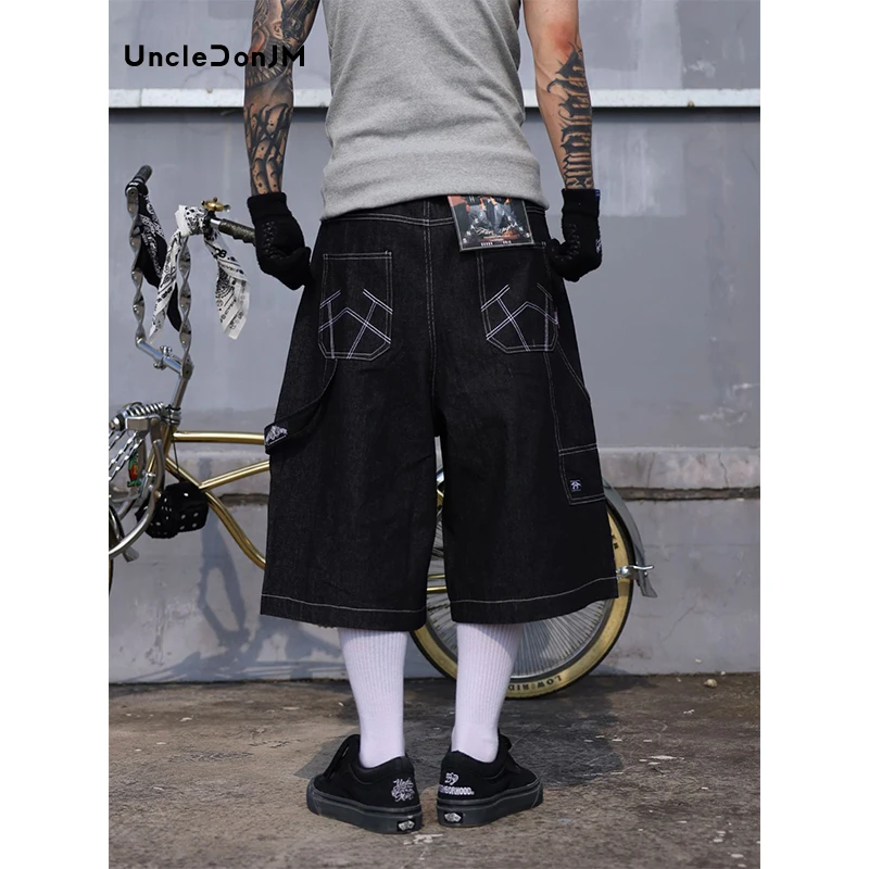 UncleDonJM Oversized Jorts Summer Jeans Shorts Men's Wide Leg Baggy Y2K Denim Shorts
UncleDonJM Oversized Jorts Summer Jeans Shorts Men's Wide Leg Baggy Y2K Denim Shorts