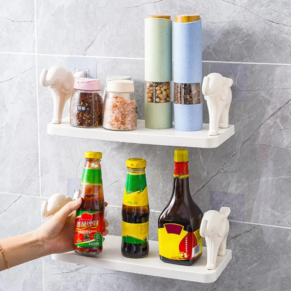 Стеллаж для специй, удобный, с хорошей нагрузкой, вместительный настенный стеллаж для хранения 
Стеллаж для специй, удобный, с хорошей нагрузкой, вместительный настенный стеллаж для хранения