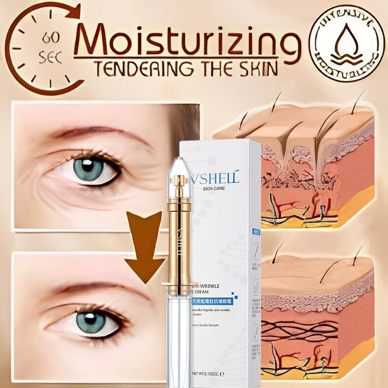 2pcs Snake Venom Peptide Anti-Wrinkle Eye Cream Moisturizing Fade Lines Fine Lines Eye Bags Dark Circles Moisturizing Eye Cream
2pcs Snake Venom Peptide Anti-Wrinkle Eye Cream Moisturizing Fade Lines Fine Lines Eye Bags Dark Circles Moisturizing Eye Cream