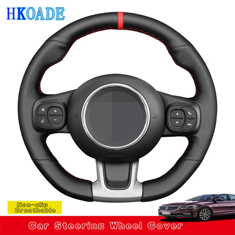 Customize DIY Genuine Leather Car Steering Wheel Cover For Fiat 500 500C 2016-2021 Abarth 595 595C 695 695C 2016 2017-2021
Customize DIY Genuine Leather Car Steering Wheel Cover For Fiat 500 500C 2016-2021 Abarth 595 595C 695 695C 2016 2017-2021