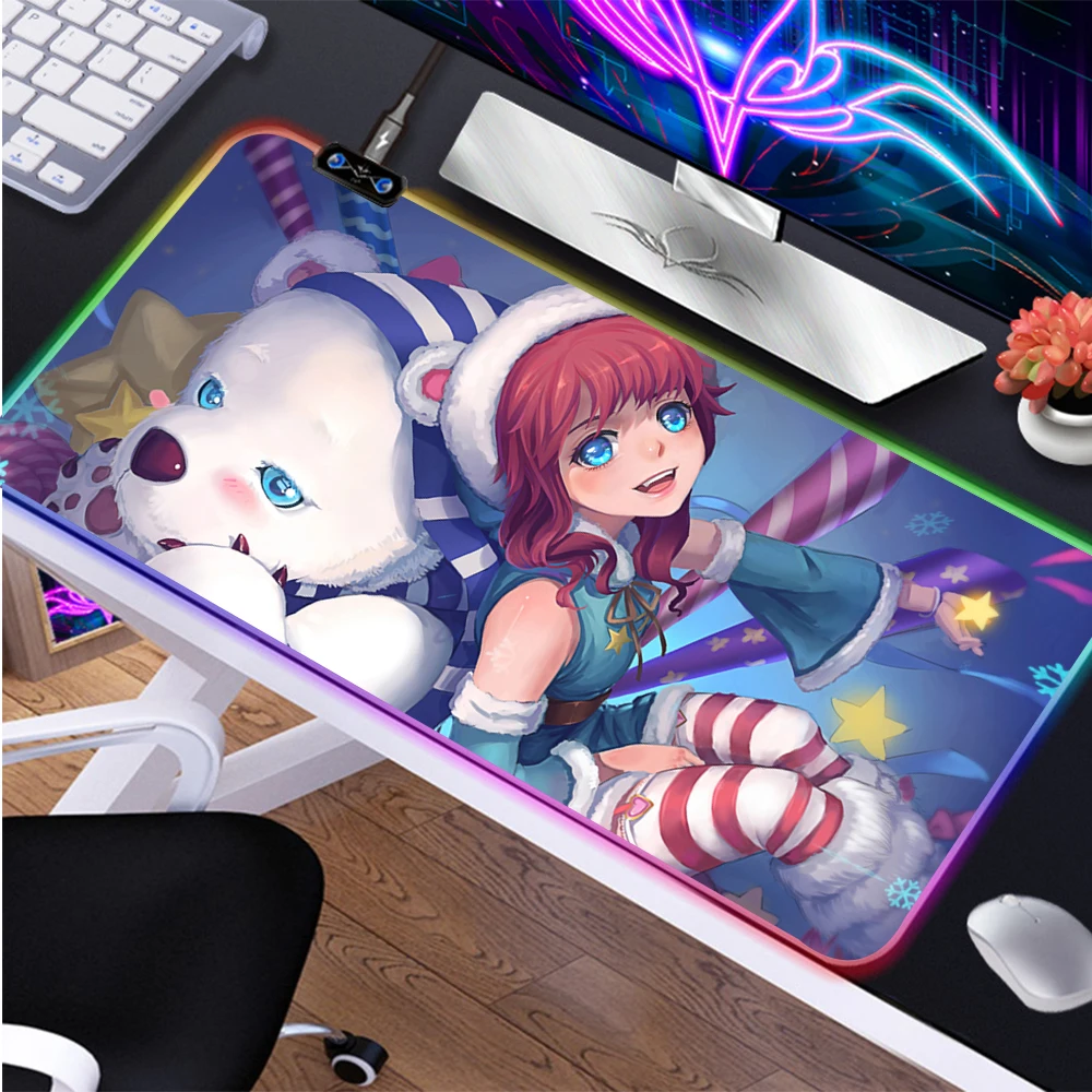 League of Legends Annie Gaming Mouse Pad Large Mouse Pad PC Gamer Computer Mouse Mat RGB Mousepad Keyboard Desk Mat Mause Pad
League of Legends Annie Gaming Mouse Pad Large Mouse Pad PC Gamer Computer Mouse Mat RGB Mousepad Keyboard Desk Mat Mause Pad