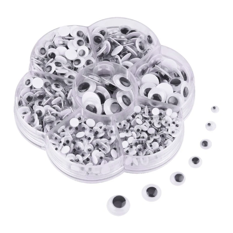 FBIL-700 штуки Смешанные очки Googly Eyes самоклеящиеся Googly Eyes Сделай Сам Скрапбукинг ремесла (разные размеры)
FBIL-700 штуки Смешанные очки Googly Eyes самоклеящиеся Googly Eyes Сделай Сам Скрапбукинг ремесла (разные размеры)