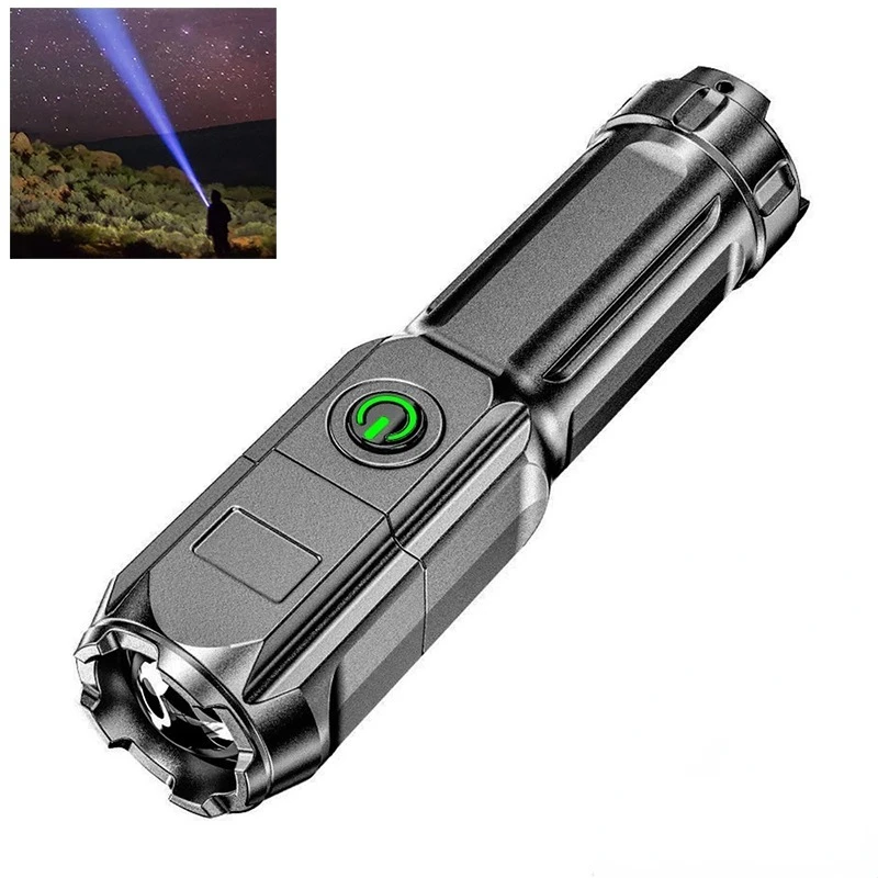 Camping Fishing Flashlight Strong Light Rechargeable Zoom Xenon Special Forces Home Outdoor Portable Led Luminous Flashlight
Camping Fishing Flashlight Strong Light Rechargeable Zoom Xenon Special Forces Home Outdoor Portable Led Luminous Flashlight