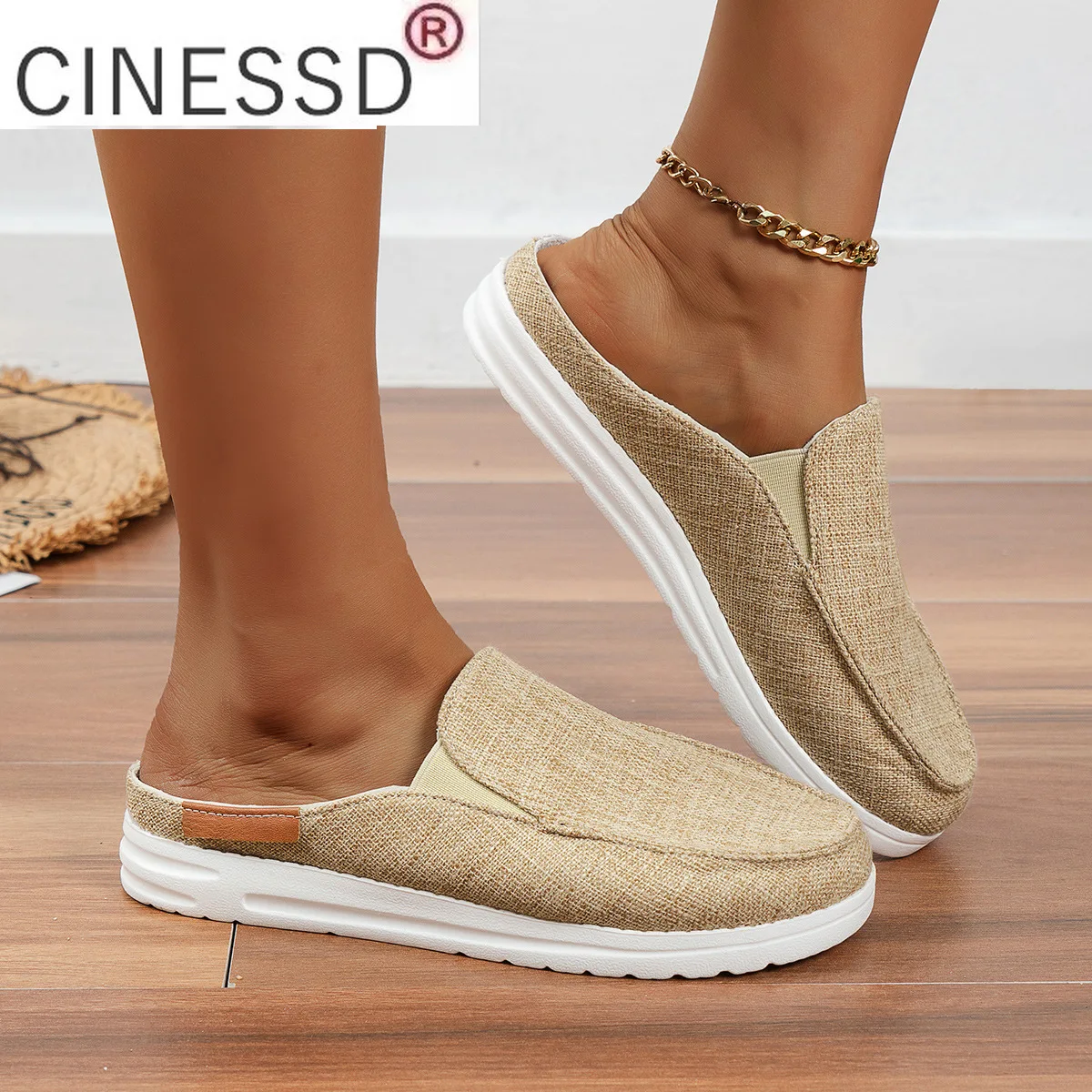 2022 summer new large size women's sandals thick-soled toe cap outer wear flat-bottomed fashion women's canvas shoes
2022 summer new large size women's sandals thick-soled toe cap outer wear flat-bottomed fashion women's canvas shoes