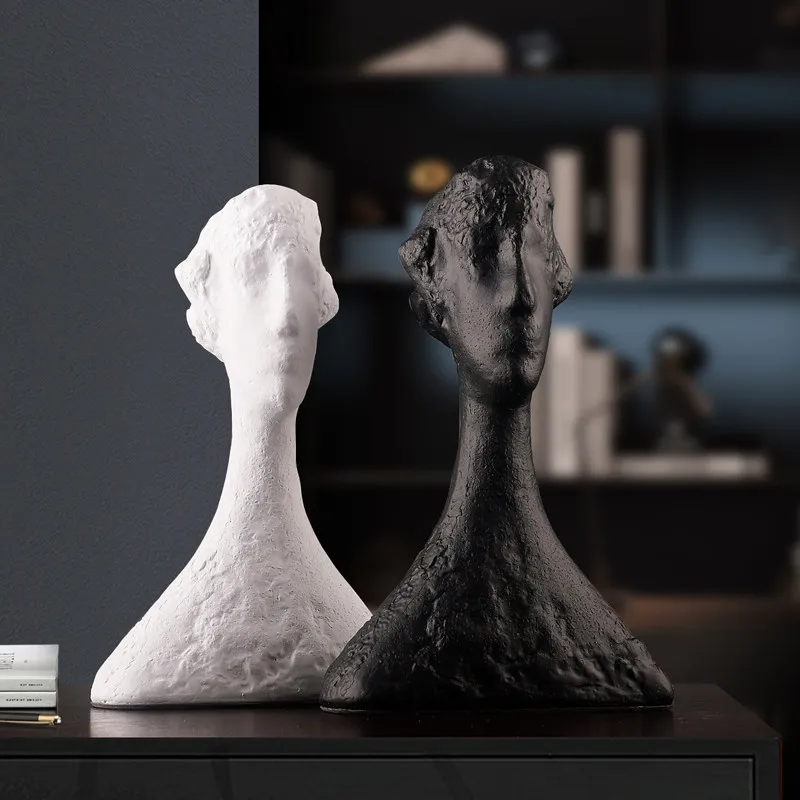 Nordic Resin Portrait Sculpture Decoration Art Home Livingroom Desktop Figurines Crafts Bookcase Cabinet Furnishing Accessories
Nordic Resin Portrait Sculpture Decoration Art Home Livingroom Desktop Figurines Crafts Bookcase Cabinet Furnishing Accessories