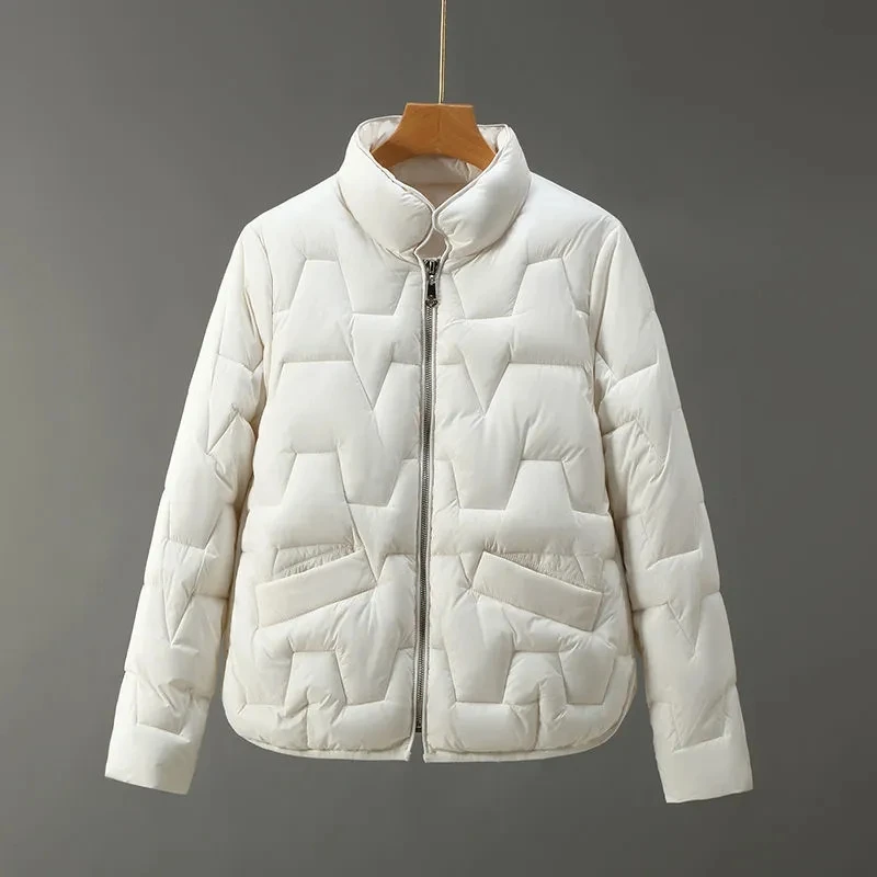 2022 New Winter Light Down Padded Jacket Women's Short Style Simple Stand Collar Fashion Padded Jacket Casual Outerwear Female
2022 New Winter Light Down Padded Jacket Women's Short Style Simple Stand Collar Fashion Padded Jacket Casual Outerwear Female