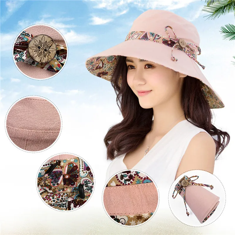 Summer Outdoor Fashion Ladies Big Brimmed Hat Sunscreen Travel Mountaineering Sun Female Tide Anti-Ultraviolet Beach Cap
Summer Outdoor Fashion Ladies Big Brimmed Hat Sunscreen Travel Mountaineering Sun Female Tide Anti-Ultraviolet Beach Cap
