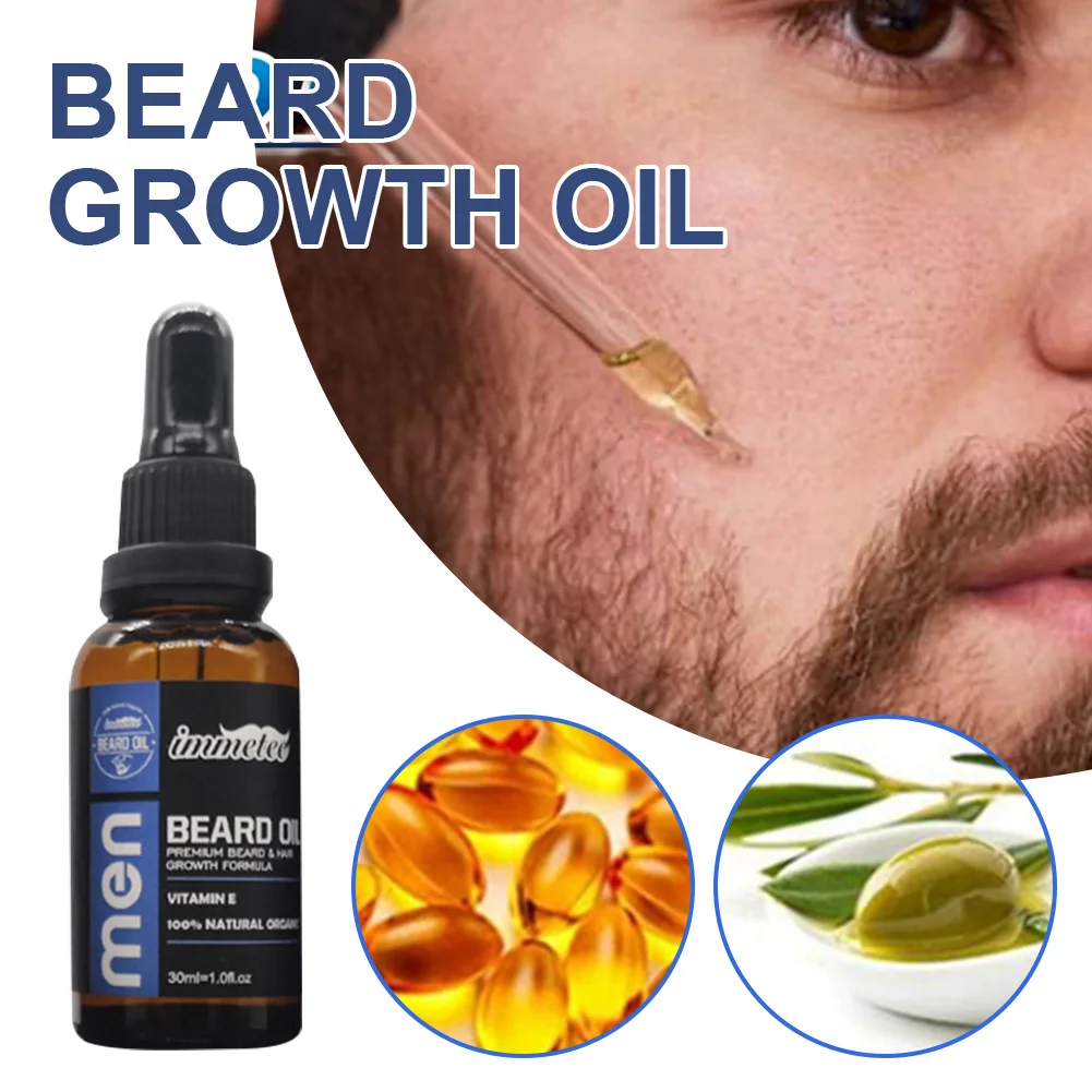 30ml Beard Growth Oil Beard Hair Moisturizing Essential Oil Mustache Growth Treatment For Thicker Fuller Beard Care
30ml Beard Growth Oil Beard Hair Moisturizing Essential Oil Mustache Growth Treatment For Thicker Fuller Beard Care