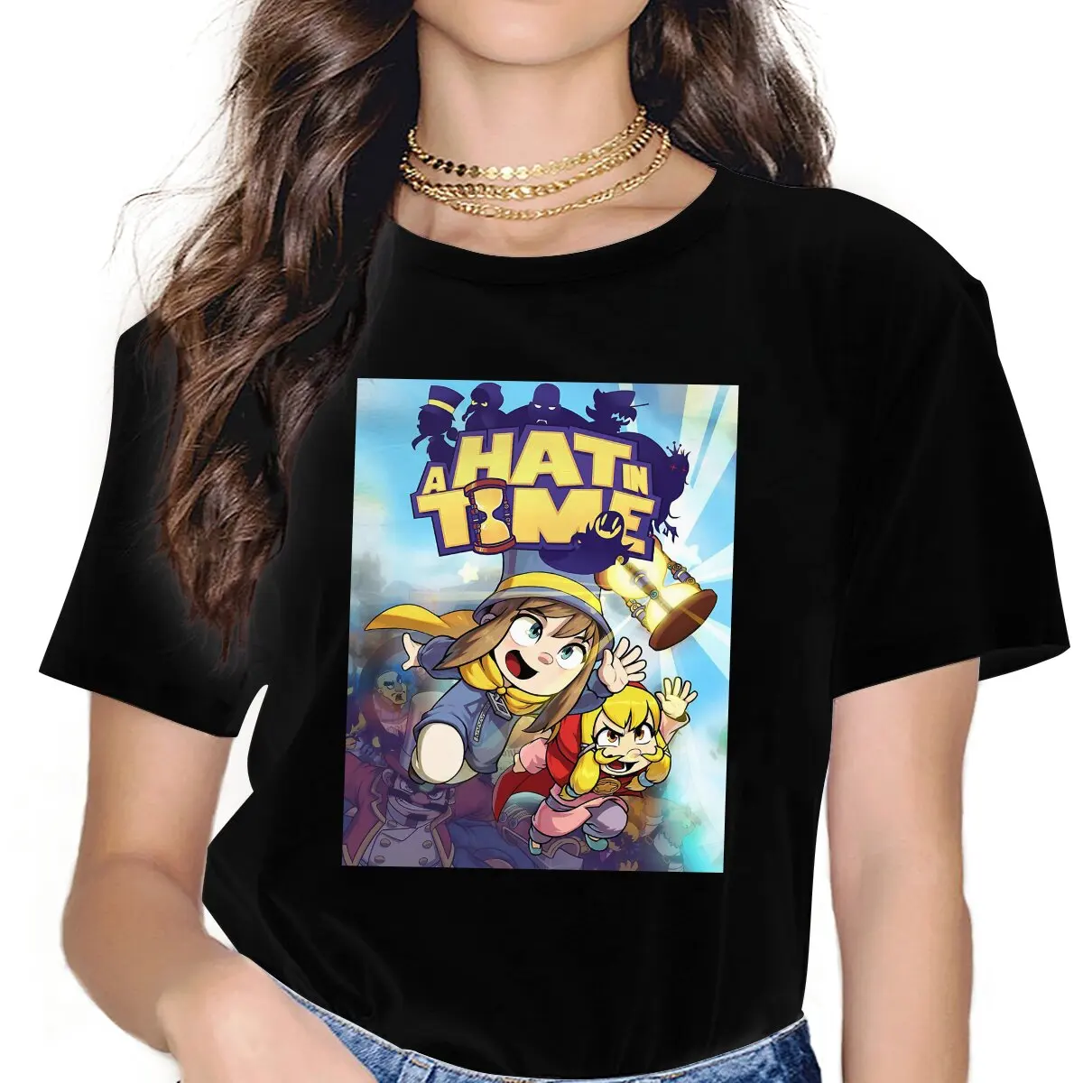 Потрясающие женские футболки с круглым вырезом, футболки с коротким рукавом и шляпой, идея для подарка, одежда
Потрясающие женские футболки с круглым вырезом, футболки с коротким рукавом и шляпой, идея для подарка, одежда