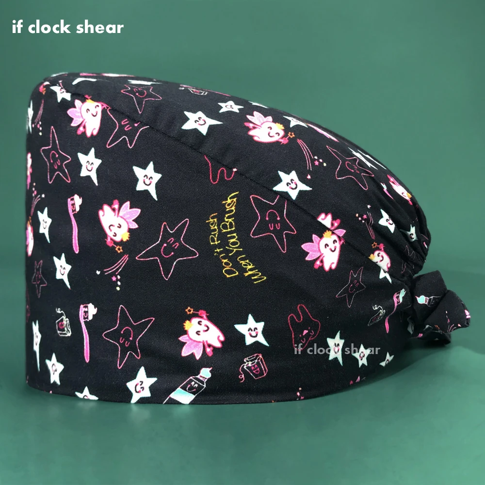 Мультяшные шапки для скраба, оптовая продажа, 100% хлопок, разноцветный узор, скрабы, шапки с принтом зубов, лабораторные шапки, шапки для рабо...
Мультяшные шапки для скраба, оптовая продажа, 100% хлопок, разноцветный узор, скрабы, шапки с принтом зубов, лабораторные шапки, шапки для рабо...