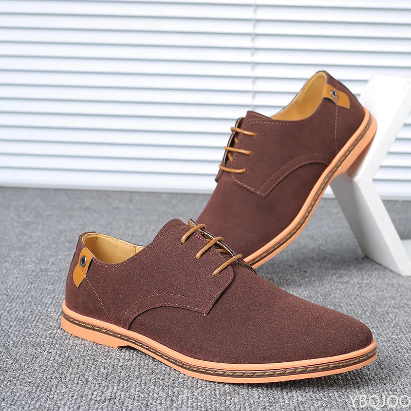 2022 Spring Suede Leather Men Shoes Oxford Casual Shoes Classic Sneakers Comfortable Footwear Dress Shoes Large Size Flats
2022 Spring Suede Leather Men Shoes Oxford Casual Shoes Classic Sneakers Comfortable Footwear Dress Shoes Large Size Flats
