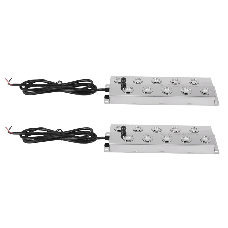 2X 10 Head Ultrasonic Mist Maker Fogger Humidifier Greenhouse Aeromist Hydroponics DIY Air Humidifier
2X 10 Head Ultrasonic Mist Maker Fogger Humidifier Greenhouse Aeromist Hydroponics DIY Air Humidifier