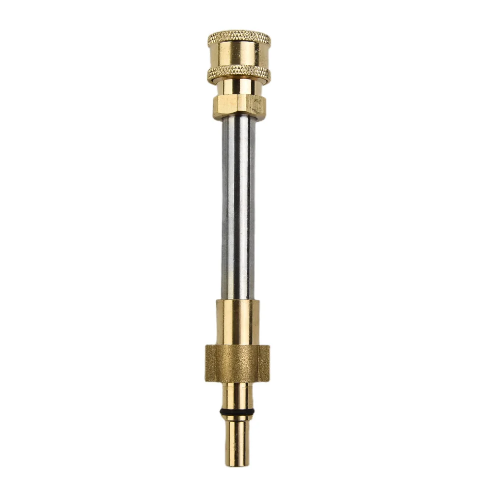 1/4'' Quick Connect Pressure Washer Adapter Snow Foam Lance Spary Wand Couple Car Washer Fitting Adapter Connector
1/4'' Quick Connect Pressure Washer Adapter Snow Foam Lance Spary Wand Couple Car Washer Fitting Adapter Connector