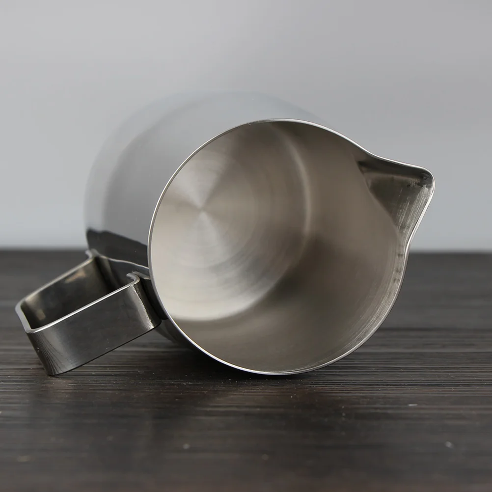 400ML Stainless Steel Frothing Pitcher Flower Cup Barista Latte Art Cappuccino Maker Coffee Milk Mug (Silver)
400ML Stainless Steel Frothing Pitcher Flower Cup Barista Latte Art Cappuccino Maker Coffee Milk Mug (Silver)
