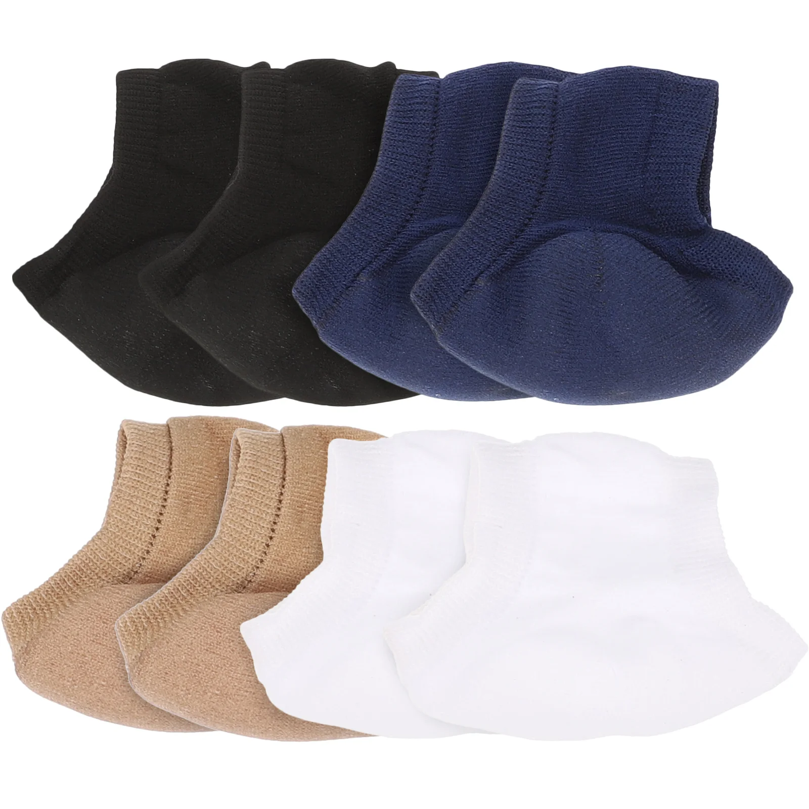 4 Pairs Plantar Fascitis Socks Heel Supple Gel Comfortable Open Toe Elastic Toeless Men Women
4 Pairs Plantar Fascitis Socks Heel Supple Gel Comfortable Open Toe Elastic Toeless Men Women
