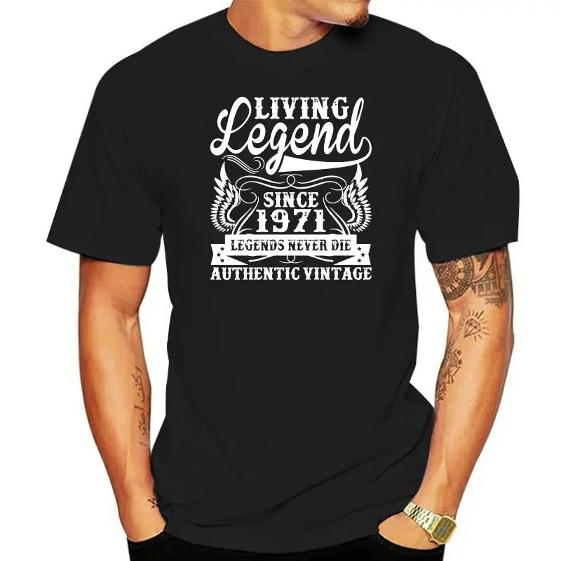 Camiseta de The Living Legend Since 1971 Legends Never D para mujer, camiseta para hombre
Camiseta de The Living Legend Since 1971 Legends Never D para mujer, camiseta para hombre