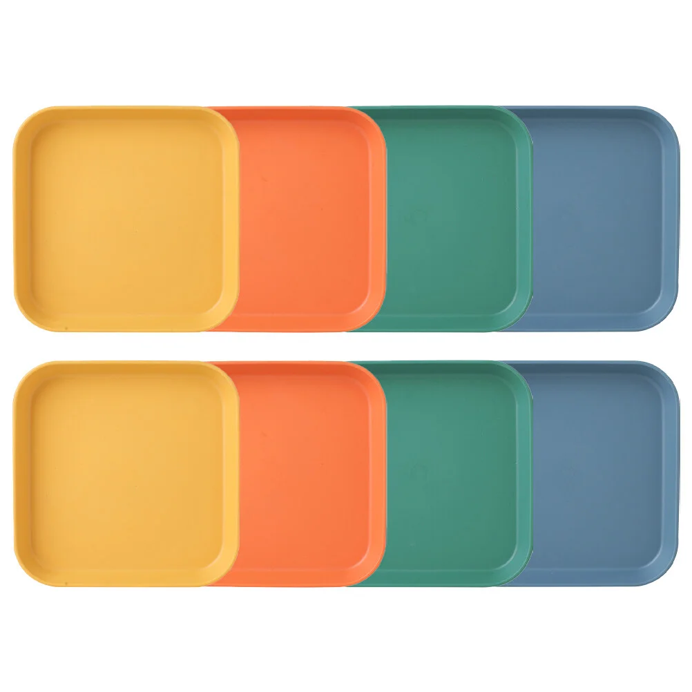 8 Pcs Spit Bone Disc Food Container Square Tray Small Dish Multipurpose Square Fruit 
8 Pcs Spit Bone Disc Food Container Square Tray Small Dish Multipurpose Square Fruit