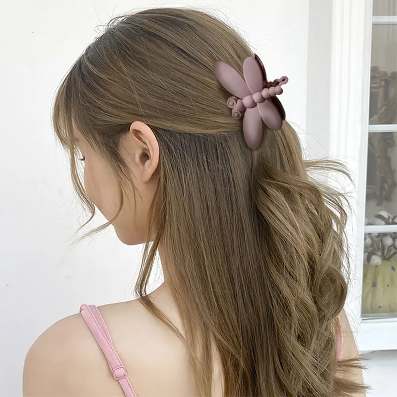 Dragonfly Hair Clip Back Head Plate Hair Catch Shark Clip Barrettes Women Hair Claw Sweet Accessories Dragonfly Hairpin Headwear 
Dragonfly Hair Clip Back Head Plate Hair Catch Shark Clip Barrettes Women Hair Claw Sweet Accessories Dragonfly Hairpin Headwear