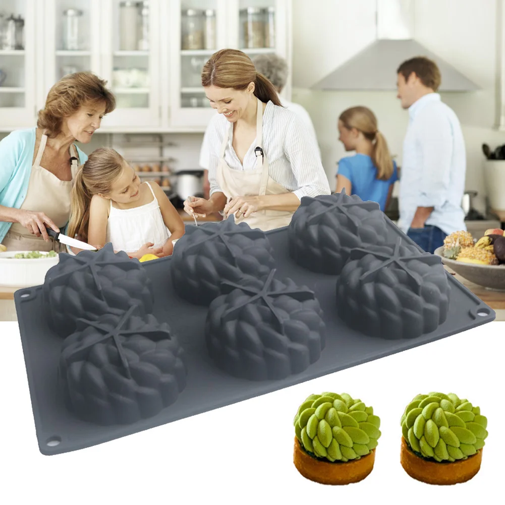 6 Cavity Santa Ana Flowers Mousse Silicone Mold For DIY Soap Jelly Pastry Dessert Cake Tools Baking Pan Bakeware Kitchen Tool
6 Cavity Santa Ana Flowers Mousse Silicone Mold For DIY Soap Jelly Pastry Dessert Cake Tools Baking Pan Bakeware Kitchen Tool