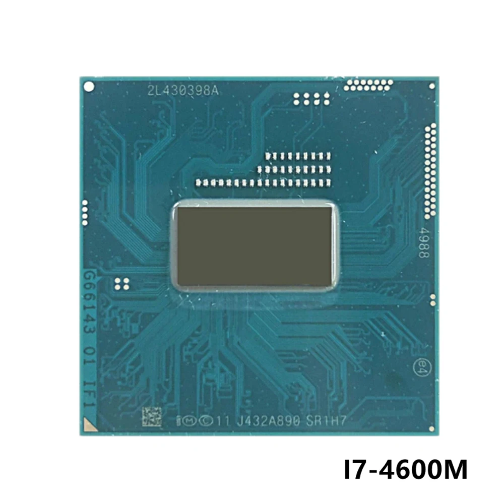 Процессор Intel Core i7-4600M i7 4600M SR1H7 2,9 ГГц двухъядерный четырехпоточный процессор 4M 37W Socket G3 / rPGA946B
Процессор Intel Core i7-4600M i7 4600M SR1H7 2,9 ГГц двухъядерный четырехпоточный процессор 4M 37W Socket G3 / rPGA946B