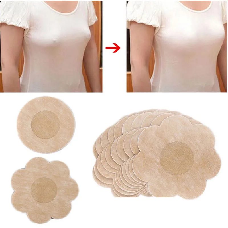 

5 пар наклеек на соски, Женская лента для подтяжки груди, Невидимые Самоклеящиеся одноразовые накладки на бюстгальтер, накладки для груди