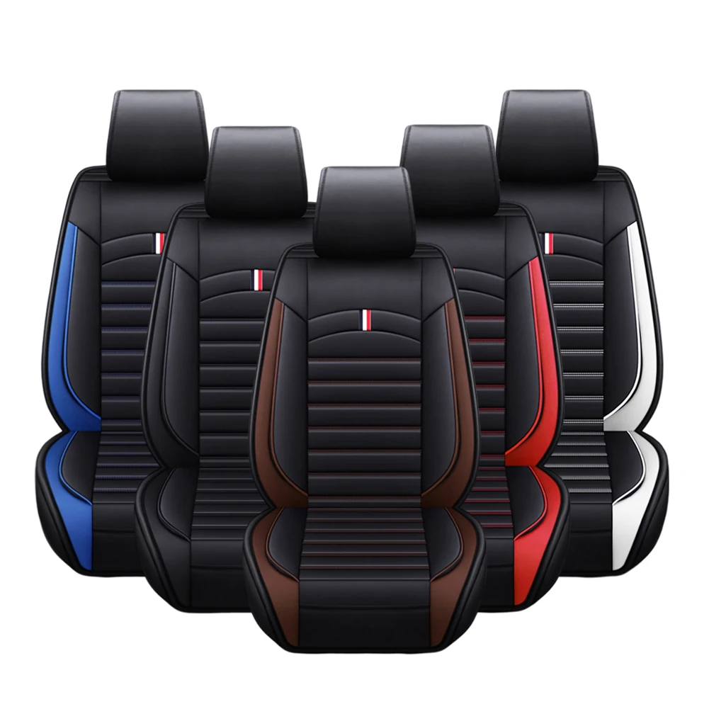 New PU Leather Car Seat Cover Universal Auto Interior Car Front Rear Back Cushion Protector Driver Passenger Seat Accessories
New PU Leather Car Seat Cover Universal Auto Interior Car Front Rear Back Cushion Protector Driver Passenger Seat Accessories