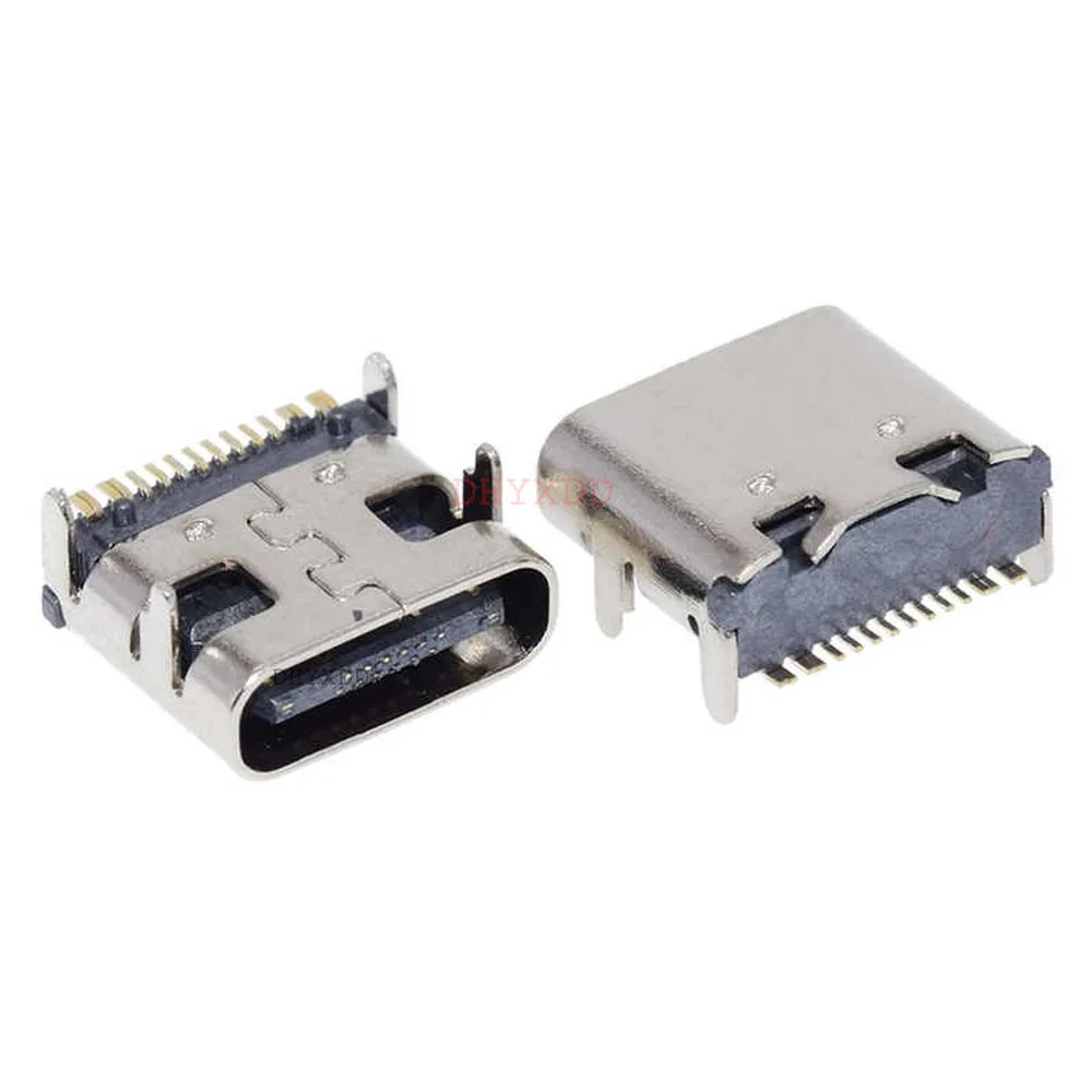 1000 шт., USB, Тип C, 16-контактный Женский Разъем для зарядки, разъем для пайки печатной платы
1000 шт., USB, Тип C, 16-контактный Женский Разъем для зарядки, разъем для пайки печатной платы